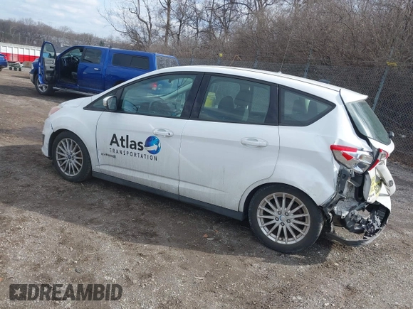 2013 Ford C-Max SE with VIN 1FADP5AU0DL516008, listed as a IAAI auction lot 41536951 with 209,923 mi miles. Bid and sale history available at carsss.com. Image 3.