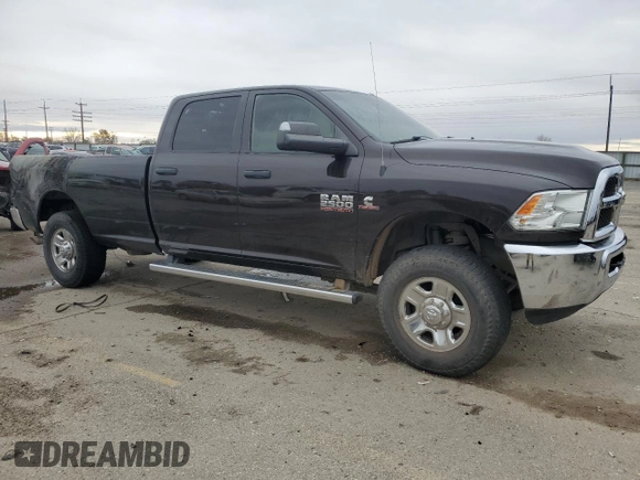 2017 Ram 2500 Tradesman with VIN 3C6UR5HL8HG590269, listed as a Copart auction lot 82047514 with 0 mi miles and Salvage Title. Bid and sale history available at carsss.com. Image 4.