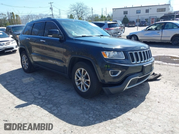 2014 Jeep Grand Cherokee Limited with VIN 1C4RJFBG9EC478215, listed as a IAAI auction lot 41996177 with 171,475 mi miles. Bid and sale history available at carsss.com. Image 1.