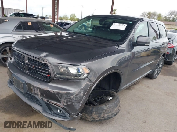 2017 Dodge Durango GT with VIN 1C4RDJDG3HC936794, listed as a IAAI auction lot 41794497 with 131,635 mi miles and . Bid and sale history available at carsss.com. Image 2.