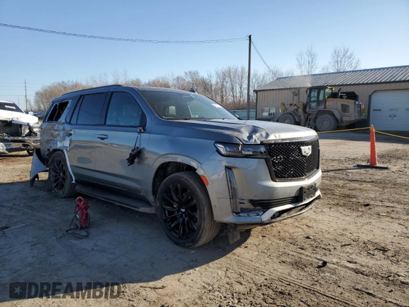 2023 Cadillac Escalade 4WD Sport z VIN 1GYS4FKL8PR461521, wystawiony jako Copart lot #47613175 z przebiegiem 31 627 mil mil oraz Szkoda całkowita • Salvage title. Historia ofert i sprzedaży dostępna na DreamBid. Obrazek 4.