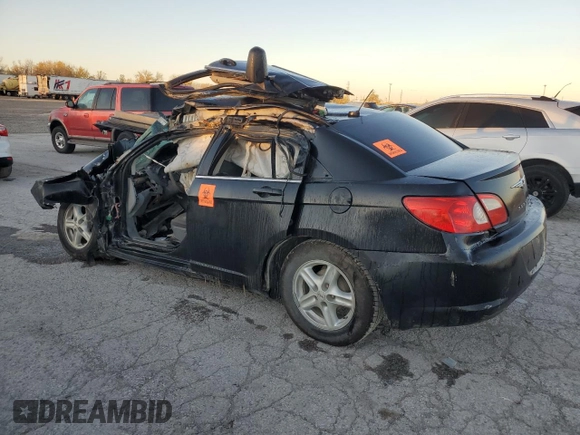 2008 Chrysler Sebring LX with VIN 1C3LC46J18N142758, listed as a Copart auction lot 78816094 with 0 mi miles and Salvage Title. Bid and sale history available at carsss.com. Image 2.