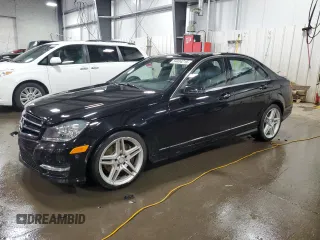 2014 Mercedes-Benz C 300 Sport with VIN WDDGF8AB7ER321568, listed as a Copart auction lot 54404215 with 88,313 mi miles and Salvage Title. Bid and sale history available at DreamBid. Image 1.