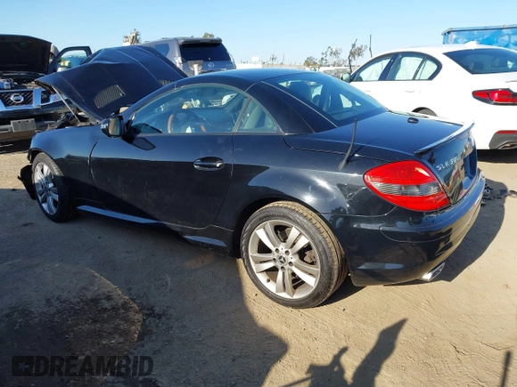 2011 Mercedes-Benz SLK 300 with VIN WDBWK5EA0BF236164, listed as a IAAI auction lot 42237943 with 96,189 mi miles and . Bid and sale history available at DreamBid. Image 3.