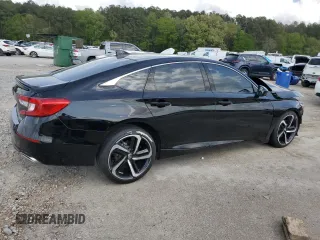 2022 Honda Accord Sedan Sport SE with VIN 1HGCV1F47NA061640, listed as a Copart auction lot 51530125 with 10,469 mi miles and Salvage Title. Bid and sale history available at carsss.com. Image 3.