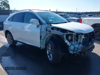 2014 Lexus RX 350 with VIN JTJZK1BA3E2012696, listed as a IAAI auction lot 41741682 with 56,252 mi miles. Bid and sale history available at carsss.com. Image 1.