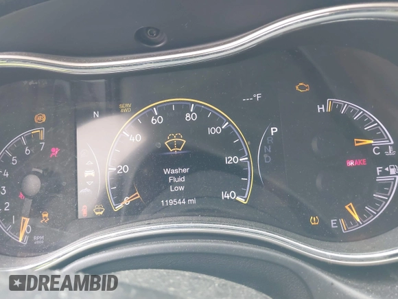 2017 Jeep Grand Cherokee Limited with VIN 1C4RJFBG4HC920046, listed as a IAAI auction lot 42383165 with 119,544 mi miles and . Bid and sale history available at DreamBid. Image 7.