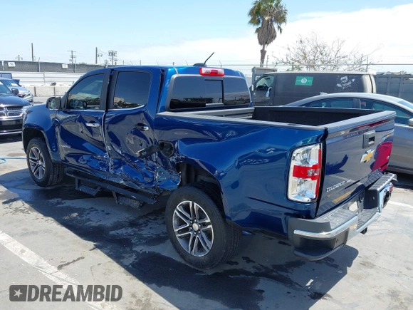 2019 Chevrolet Colorado 2WD LT with VIN 1GCGSCEN2K1163423, listed as a IAAI auction lot 42131553 with 37,757 mi miles and . Bid and sale history available at DreamBid. Image 3.