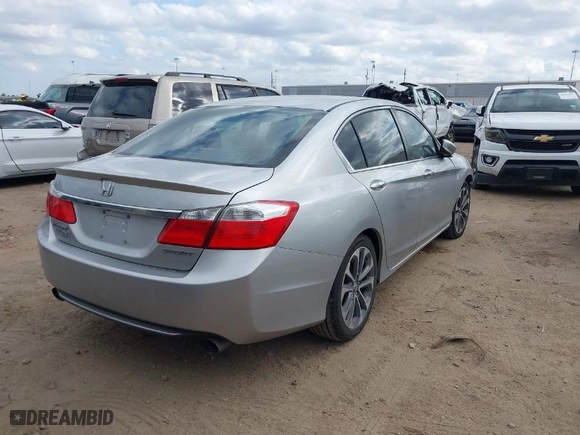 2014 Honda Accord Sedan Sport with VIN 1HGCR2F52EA183518, listed as a IAAI auction lot 41507045 with 174,694 mi miles. Bid and sale history available at carsss.com. Image 4.