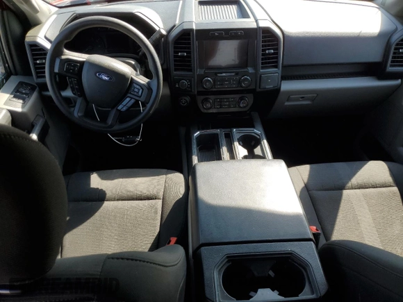 2019 Ford F-150 XL with VIN 1FTEW1E56KFC40037, listed as a Copart auction lot 51906275 with 183,231 mi miles and Salvage Title. Bid and sale history available at carsss.com. Image 8.