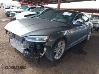 2019 Audi A5 Sportback Premium with VIN WAUANCF51KA060972, listed as a IAAI auction lot 41783485 with 98,456 mi miles. Bid and sale history available at carsss.com. Image 17.