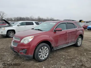 2010 Chevrolet Equinox LT w/1LT with VIN 2CNFLEEY6A6319811, listed as a Copart auction lot 43459605 with 179,446 mi miles and Salvage Title. Bid and sale history available at carsss.com. Image 1.