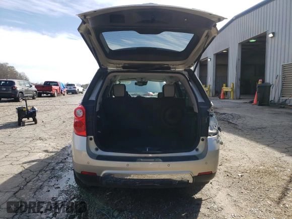 2013 Chevrolet Equinox LTZ with VIN 2GNALFEK7D1198859, listed as a Copart auction lot 45163335 with 71,797 mi miles and Salvage Title. Bid and sale history available at carsss.com. Image 6.