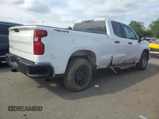 2020 Chevrolet Silverado 1500 Work Truck with VIN 1GCRYAEH2LZ357443, listed as a Copart auction lot 55272974 with 69,419 mi miles and Salvage Title. Bid and sale history available at carsss.com. Image 3.