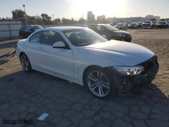 2016 BMW 4 Series 428i with VIN WBA3V7C55G5A25732, listed as a Copart auction lot 44645915 with 101,513 mi miles and Salvage Title. Bid and sale history available at carsss.com. Image 4.