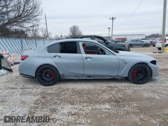 2024 BMW M3 Competition xDrive z VIN WBS43AY08RFS19830, wystawiony jako IAAI lot #41506228 z przebiegiem 10 330 mil mil oraz . Historia ofert i sprzedaży dostępna na DreamBid. Obrazek 14.