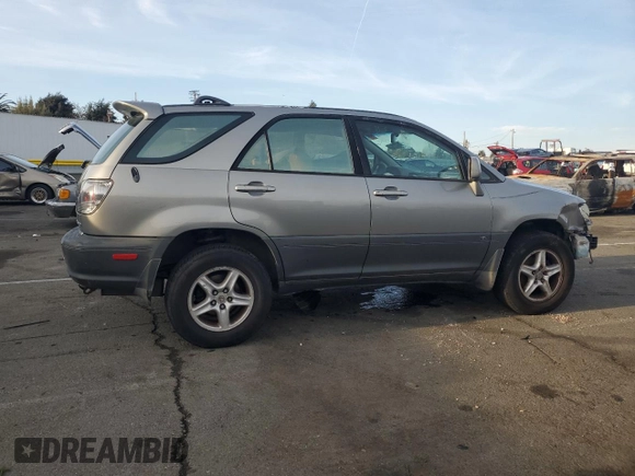 2001 Lexus RX 300 with VIN JTJGF10U310095982, listed as a Copart auction lot 85820124 with 176,883 mi miles and Salvage Title. Bid and sale history available at DreamBid. Image 3.