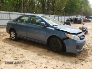 2013 Toyota Corolla L with VIN 5YFBU4EE3DP104616, listed as a Copart auction lot 51724595 with 95,357 mi miles and Salvage Title. Bid and sale history available at DreamBid. Image 4.