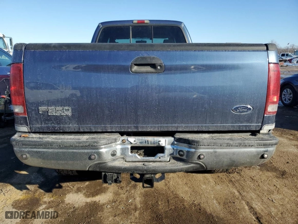 2004 Ford Super Duty F-350 SRW XL with VIN 1FTSW31P24EB17320, listed as a Copart auction lot 88705435 with 0 mi miles and Salvage Title. Bid and sale history available at carsss.com. Image 6.