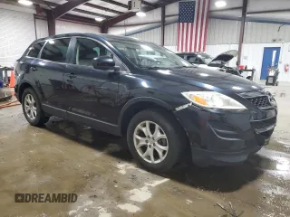 2012 Mazda CX-9 Sport with VIN JM3TB3BV1C0361315, listed as a Copart auction lot 62232015 with 79,247 mi miles and Salvage title. Bid and sale history available at DreamBid. Image 4.