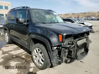 2017 Jeep Renegade Altitude with VIN ZACCJBBB2HPE73571, listed as a Copart auction lot 52118875 with 137,101 mi miles and Salvage title. Bid and sale history available at DreamBid. Image 15.