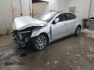 2016 Kia Cadenza Premium with VIN KNALN4D70G5211108, listed as a Copart auction lot 78824284 with 115,239 mi miles and Salvage Title. Bid and sale history available at carsss.com. Image 1.