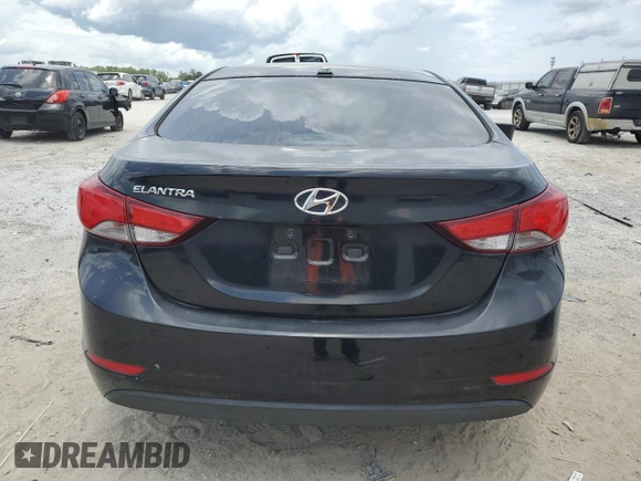 2014 Hyundai Elantra SE z VIN KMHDH4AE8EU070529, wystawiony jako Copart lot #60615255 z przebiegiem 128 052 mil mil oraz Szkoda całkowita • Salvage title. Historia ofert i sprzedaży dostępna na DreamBid. Obrazek 6.