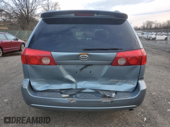 2006 Toyota Sienna LE with VIN 5TDBA23C16S075934, listed as a Copart auction lot 47916685 with 174,357 mi miles and Salvage Title. Bid and sale history available at carsss.com. Image 6.