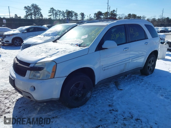 2007 Chevrolet Equinox LT with VIN 2CNDL73F876114519, listed as a IAAI auction lot 41403896 with 999,999 mi miles. Bid and sale history available at carsss.com. Image 2.