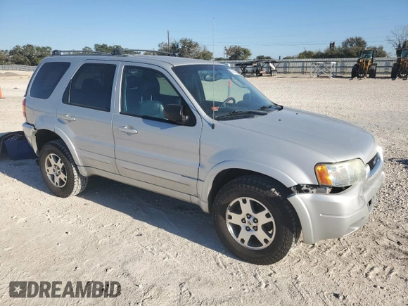 2004 Ford Escape Limited with VIN 1FMCU041X4KA45604, listed as a Copart auction lot 80974334 with 88,687 mi miles and Salvage title. Bid and sale history available at DreamBid. Image 4.