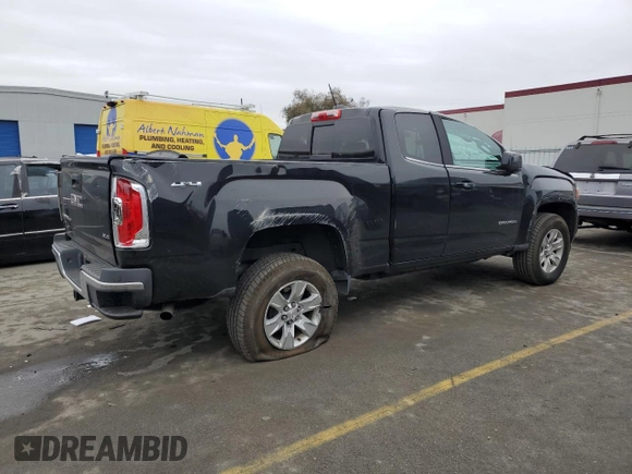 2018 GMC Canyon 4WD All Terrain w/Cloth with VIN 1GTH6CEN1J1163405, listed as a Copart auction lot 43580405 with 39,143 mi miles and Salvage Title. Bid and sale history available at carsss.com. Image 3.
