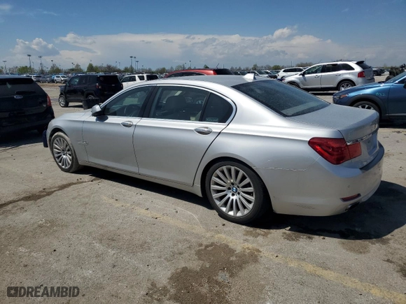 2012 BMW 7 Series 750Li xDrive with VIN WBAKC8C59CC437338, listed as a Copart auction lot 52570505 with 152,146 mi miles and Clean Title. Bid and sale history available at carsss.com. Image 2.