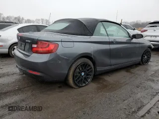 2016 BMW 2 Series 228i xDrive with VIN WBA1L9C5XGV325028, listed as a Copart auction lot 42932235 with 42,227 mi miles and Salvage Title. Bid and sale history available at carsss.com. Image 3.