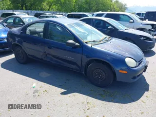 2001 Dodge Neon Highline z VIN 1B3ES46C11D101133, wystawiony jako IAAI lot #42299027 z przebiegiem 213 463 mil mil oraz . Historia ofert i sprzedaży dostępna na DreamBid. Obrazek 1.