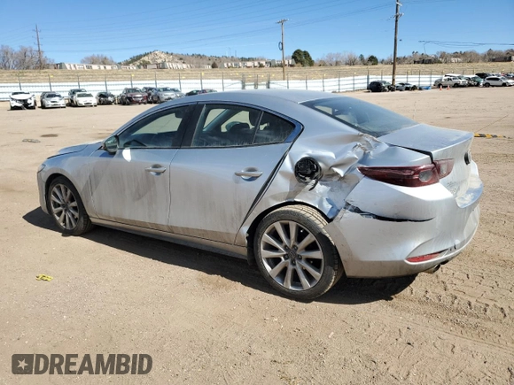 2021 Mazda 3 Select with VIN 3MZBPBBM2MM207747, listed as a Copart auction lot 46885255 with 24,969 mi miles and Salvage Title. Bid and sale history available at DreamBid. Image 2.