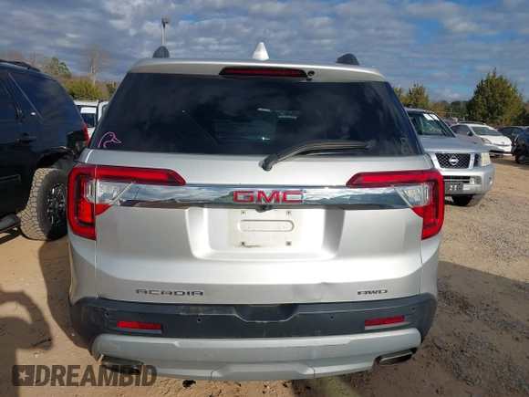 2020 GMC Acadia SLT with VIN 1GKKNULS7LZ195744, listed as a IAAI auction lot 41155735 with 67,283 mi miles and . Bid and sale history available at DreamBid. Image 16.