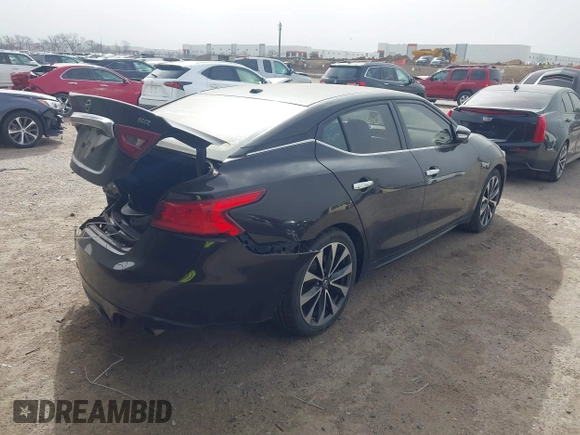 2016 Nissan Maxima SL z VIN 1N4AA6AP1GC379279, wystawiony jako IAAI lot #41738089 z przebiegiem 113 677 mil mil oraz . Historia ofert i sprzedaży dostępna na DreamBid. Obrazek 4.