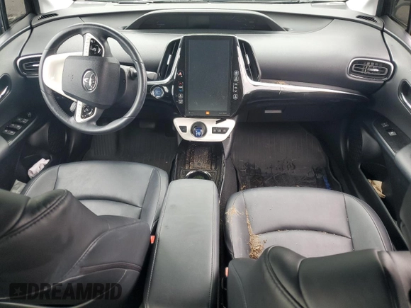 2017 Toyota Prius Plus with VIN JTDKARFP7H3044859, listed as a Copart auction lot 56363135 with 95,194 mi miles and Salvage title. Bid and sale history available at DreamBid. Image 8.