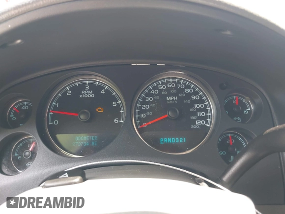 2008 Chevrolet Suburban LTZ with VIN 1GNFC16Y78R199812, listed as a IAAI auction lot 42678173 with 273,734 mi miles and . Bid and sale history available at DreamBid. Image 7.