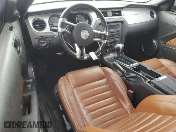 2010 Ford Mustang GT with VIN 1ZVBP8FH6A5158120, listed as a Copart auction lot 56406595 with 114,341 mi miles and Salvage title. Bid and sale history available at DreamBid. Image 8.
