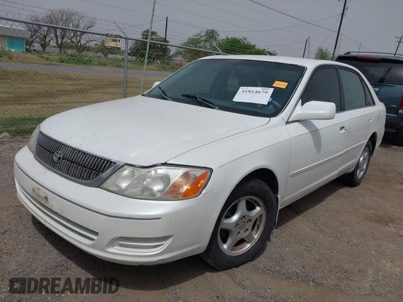 2001 Toyota Avalon XL with VIN 4T1BF28B81U166166, listed as a IAAI auction lot 41814679 with Not Provided miles and . Bid and sale history available at DreamBid. Image 2.