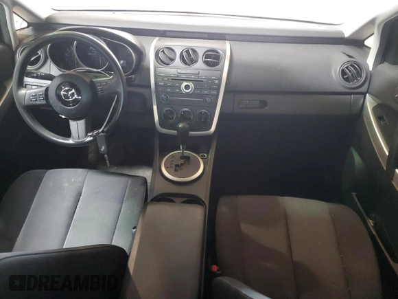 2007 Mazda CX-7 Sport with VIN JM3ER29L870161802, listed as a Copart auction lot 46785764 with 123,656 mi miles and Salvage Title. Bid and sale history available at carsss.com. Image 8.
