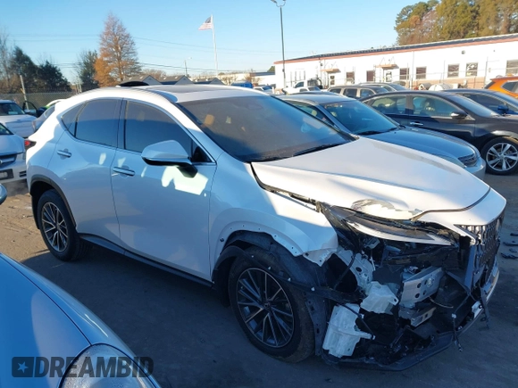 2024 Lexus NX 250 Premium with VIN JTJGDCAZ0R5021297, listed as a IAAI auction lot 40973448 with 6,601 mi miles and . Bid and sale history available at DreamBid. Image 13.