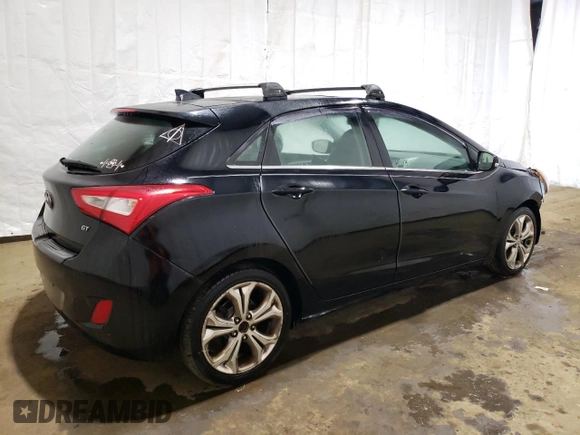 2014 Hyundai Elantra with VIN KMHD35LH3EU215908, listed as a Copart auction lot 75397254 with 127,087 mi miles and Salvage title. Bid and sale history available at DreamBid. Image 3.