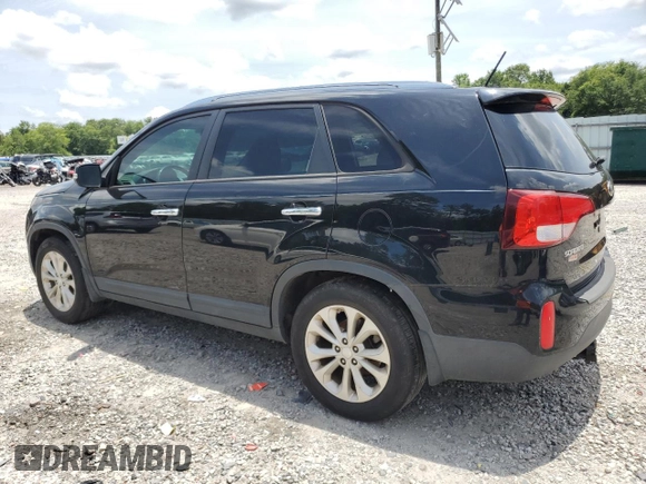 2014 Kia Sorento EX with VIN 5XYKU4A78EG483092, listed as a Copart auction lot 60978335 with 151,327 mi miles and Clean title. Bid and sale history available at DreamBid. Image 2.