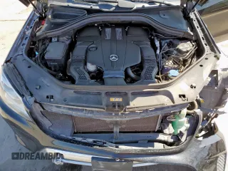 2017 Mercedes-Benz GLS 450 with VIN 4JGDF6EE4HA875297, listed as a Copart auction lot 54124085 with 118,197 mi miles and Salvage Title. Bid and sale history available at DreamBid. Image 12.