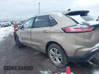 2020 Ford Edge SEL with VIN 2FMPK4J94LBB63049, listed as a IAAI auction lot 41400003 with 25,841 mi miles. Bid and sale history available at carsss.com. Image 3.