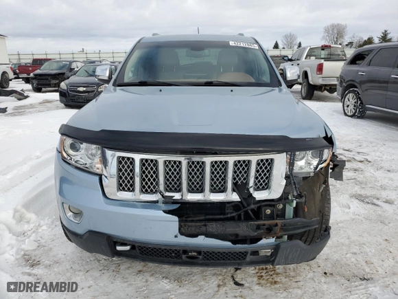 2012 Jeep Grand Cherokee Overland with VIN 1C4RJFCG4CC239652, listed as a Copart auction lot 42212885 with 178,613 mi miles and Clean Title. Bid and sale history available at carsss.com. Image 5.