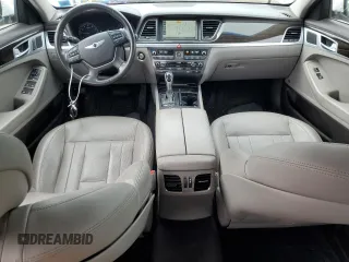 2016 Hyundai Genesis 3.8L z VIN KMHGN4JE9GU142234, wystawiony jako Copart lot #55795145 z przebiegiem 56 791 mil mil oraz Szkoda całkowita • Salvage title. Historia ofert i sprzedaży dostępna na DreamBid. Obrazek 8.