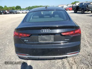 2022 Audi A5 Sportback Premium with VIN WAUABCF51NA032716, listed as a Copart auction lot 52808484 with 55,473 mi miles and Salvage Title. Bid and sale history available at carsss.com. Image 6.
